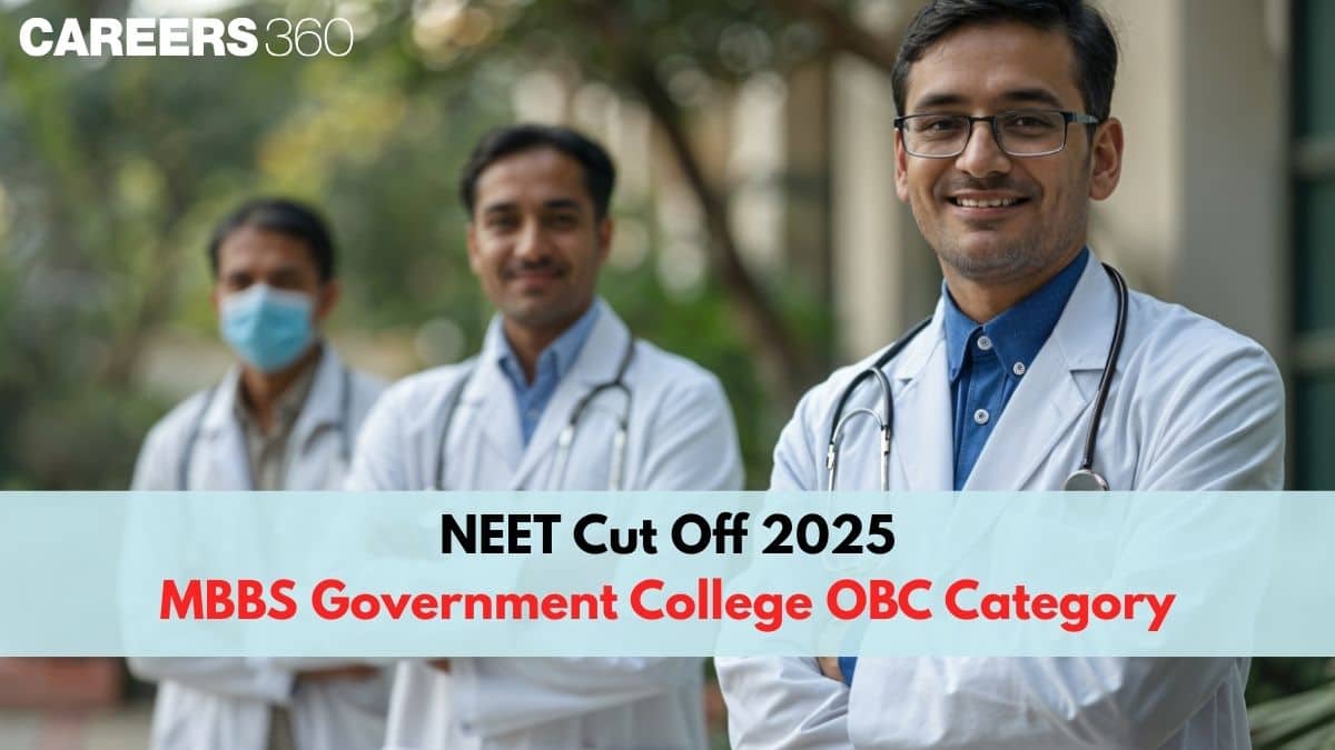 NEET Cut Off 2025 For MBBS Government College OBC Category